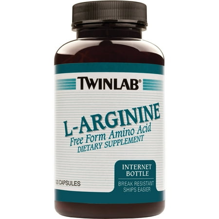 Twinlab L-Arginine 500mg Capsules, 120 Count
