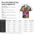 thumbnail image 5 of Haiem Cute doggies Printed Hawaiian Shirt for Men - Men’s Casual Beach Summer Shirts - Stretch Fabric with Modern Fit,X-Large, 5 of 7