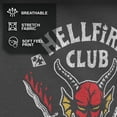 thumbnail image 4 of Netflix Men's Stranger Things Hellfire Club Costume Graphic T-Shirt, 4 of 10