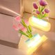 thumbnail image 5 of Luz de Tulipán 3D, Luz LED con Carga USB Lámpara de Mesa de Flor de Tulipán Lámpara de Mesita de Noche para Decoración de Habitación B, 5 of 5