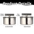 thumbnail image 4 of Clearance Under $2 Stainless Steel Hand Press Meatball Maker 12-Hole for Large Batch Meatball Prep, 4 of 5