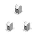 thumbnail image 4 of Youkk Useful Adjustable Self Bracket Handheld Drill -free Rack Wall Mount Bathroom Punch -free Bracket Grey 3Set, 4 of 6