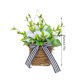 thumbnail image 3 of Decoración del hogar, decoración de habitaciones, decoración de paredes, cesta de flores de peonía de primavera, anillo de flores, enredaderas artificiales, cesta para puerta, decoración colgante para, 3 of 9
