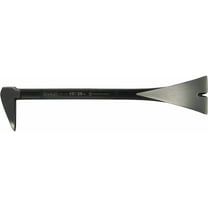 Stanley Molding Pry Bar - Precision, Heat Treated High Carbon Steel - 10 Inch, Black