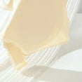 thumbnail image 3 of Xfvqtps 2PCS Girls Bras with Padded Fixed Cup Seamless Ice Silk Cooling Breathable Comfortable Wavy Edge Training Bra for Teen Big Kids Cute Bear Print Girls Bras for 8-16 Years Beige+Beige, 3 of 9