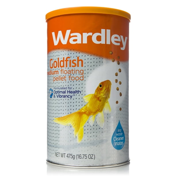 Wardley Goldfish Floating Medium Pellet Fish Food, 16.75 Oz Walmart