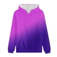 thumbnail image 5 of Ashirexll Womens Hoodies, Oversized Hoodies for Women, Fashion Ladies Long Sleeve Gradient Color Hoodies Causal Pullover Hooded Sweatshirts, 5 of 5