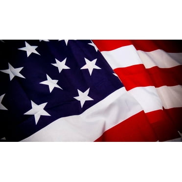 3x5 American Flag w/ Grommets For Pole  United States Of America  USA US