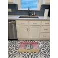 thumbnail image 3 of Carolines Treasures BB7353RUG Sleeping Grey Cat Watercolor Machine Washable Memory Foam Mat, 3 of 4