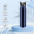 thumbnail image 5 of Cute Cat Water Bottle, Stainless Steel Insulated Water Bottles Vacuum Travel Coffee Mug for Kids Girls Women Leak-proof Cat Insulated Water Bottle, 320 ml/10.8 oz, 5 of 14
