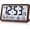 Brown, variant on Atomic Wall Clock with Backlight, Digital Wall Clock Battery Operated for Classroom, Bedroom, Office, Large Display with Indoor Temperature, Humidity, Date, AUTO DST, 6 Time Zones