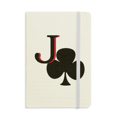 thumbnail image 1 of Carnet de Poker Happiness Jack Club J Couverture Rigide en Tissu Journal Classique, 1 of 3