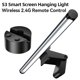 thumbnail image 4 of 1pc Computer Display Light, Intelligent Eye Protection Computer Eye Protection Light, Anti-blue Screen Hanging Light, USB Powered,Adjustable Brightness / Color Temperature Of The Screen Hanging Light, 4 of 4
