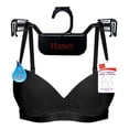 thumbnail image 1 of Brasier Hanes Intimates Push Up Negro Talla 34B, 1 of 4