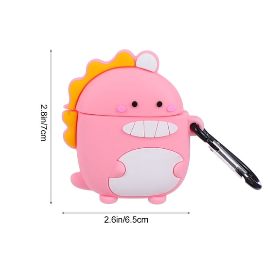 COMPUKAS Earphone Pouch in Cartoon Dinosaur Shape for 1Pcs