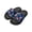 American Football & Lightning Pattern, variant on Kids Baseball Print Slide Sandals - Non-Slip Lightweight EVA Slides for Beach, Pool & Daily Wear - Unisex Summer Essentials for Boys & Girls