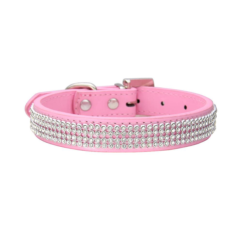 pink rope collar