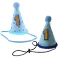 thumbnail image 2 of Artículos para fiestas de cumpleaños de perros, sombrero, pancarta, pañuelo, adorno para tarta., 2 of 5