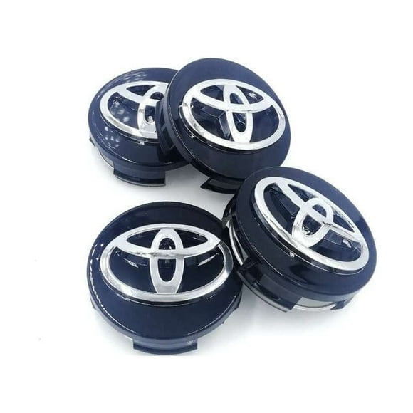 JOYWE Toyota 4 62mm Roue Centre Moyeu Couverture pour Badge Logo Noir
