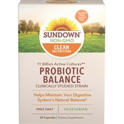 Sundown Naturals® Probiotic Balance, 30 Capsules