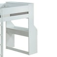 thumbnail image 5 of ACME Ragna Wooden Frame Loft Bed in White, 5 of 6