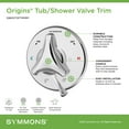 thumbnail image 2 of Origins Tub/Shower Valve Trim (Valve Not Included), 2 of 3