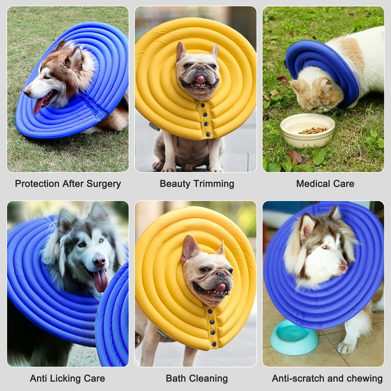 Cat Cones S Adjustable Cat Cone Collar Soft Recovery Collar, Cute E Collar For Cats After Surgery Cat Neck Cones To Stop Licking For Cats Small Dogs Cat Collar Kitten Cone