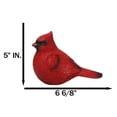 thumbnail image 2 of Faux Taxidermy Realistic Northern Male Red Cardinal Bird On Perch Figurine, 2 of 9