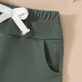 thumbnail image 4 of Kaprioy Toddler Baby Boy Summer Clothes Funny Letter just a boy who loves dirt surf sun fun T Shirt Elastic Waist Pockets Shorts Set 2 Piece Outfit, 4 of 5