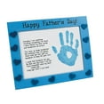 thumbnail image 3 of Fun Express - Father's Day Handprint Frame Craft for Father's Day - Craft Kits - Hanging Decor Craft Kits - Handprint Decoration Kits - Father's Day - 6 Pieces, 3 of 3