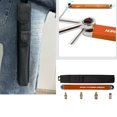 thumbnail image 3 of Offset Extension Wrench 3/8, Ratchet Extension Wrench Small Swing Range Time Saving High Accuracy Conversions Long High Strength  for Industrial Use, 3 of 7