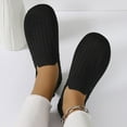 thumbnail image 6 of Tawop Womens Shoes Womens Dress Shoes Work Shoes Flats Casual Comfort Round Toe Black 5.5, 6 of 6
