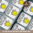 thumbnail image 6 of 3drose, Funny Genealogy Bad Heir Day Bad Hair Pun Smiling Face Cartoon, Set of 8 Coasters - Soft, 6 of 7