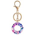 thumbnail image 5 of Porte-clés en Résine 26 Lettres pour Femmes Filles Pendentif Sac Accessoires de Sac à Main, 5 of 5