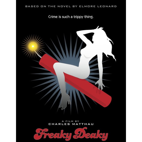 Freaky Deaky Movie Poster 24inx36in Art Poster 24x36 Multi-Color Square Adults Poster Time