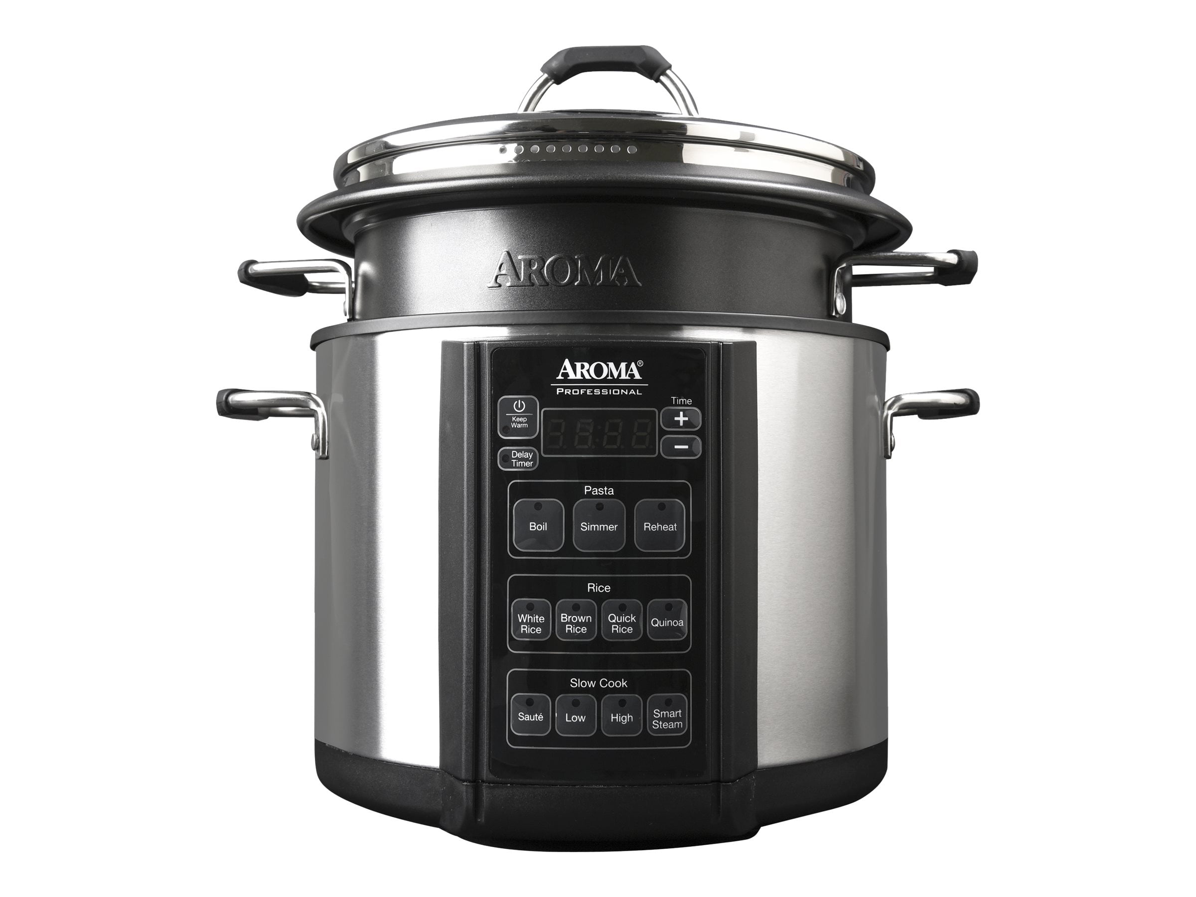CozyHom 2.5QT Dual Pot Electric Slow Cooker, Stainless Steel Buffet Server  Food Warmer Slow Cooker With Adjustable Temp Removable Lid Rests, Black