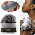thumbnail image 2 of African Net Sponge Authentic - Exfoliating Net Sponge Real African Exfoliating Sponge with Knots - African Net Washcloths for Body Scrubber Exfoliator - Back Scrub for Shower, 32 Inch, Coffee, 2 of 8
