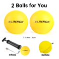 thumbnail image 4 of Set de pelota de playa diurna Blinngo de Roundnet Game con 2 bolas, 4 of 6