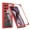 Red, variant on Dteck Magnetic for Samsung Galaxy S23 Ultra, Dustproof Design Compatible with MagSafe, Built-in Screen Protector Camera Protection Double Sided Clear Cover for Galaxy S23 Ultra,Purple