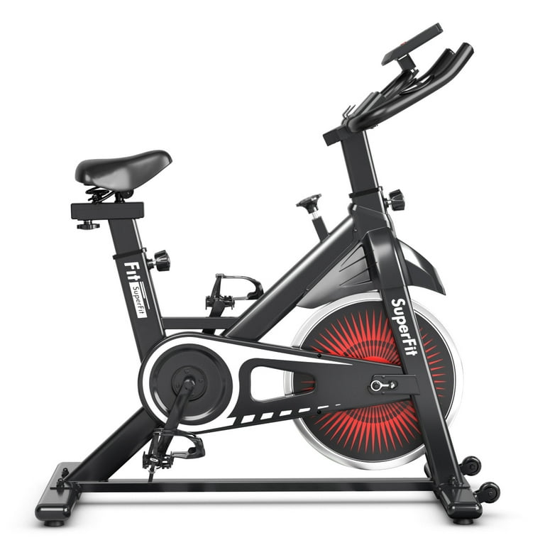 SuperFit Spin Heavy Duty Indoor Cycling Stationary Bike with