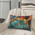 thumbnail image 5 of Honeii Whimsical Forest Scene Pattern Decorative Throw Pillow Case - Elevate Your Couch, Sofa, or Bed with Stylish Home Decor-20"x30", 5 of 6
