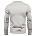 thumbnail image 2 of adviicd Top Sweater Pullover Half Knitted Solid Turtleneck Men's Pullover Sweater Men's Sweaters Mens plus Size Coat, 2 of 5