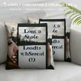 thumbnail image 3 of Throw Pillow Case Pillow Covers Design Text/Love Cushion Covers PillowcaseSided Printing for Car Sofa Bed Couch All-Season, 3 of 5