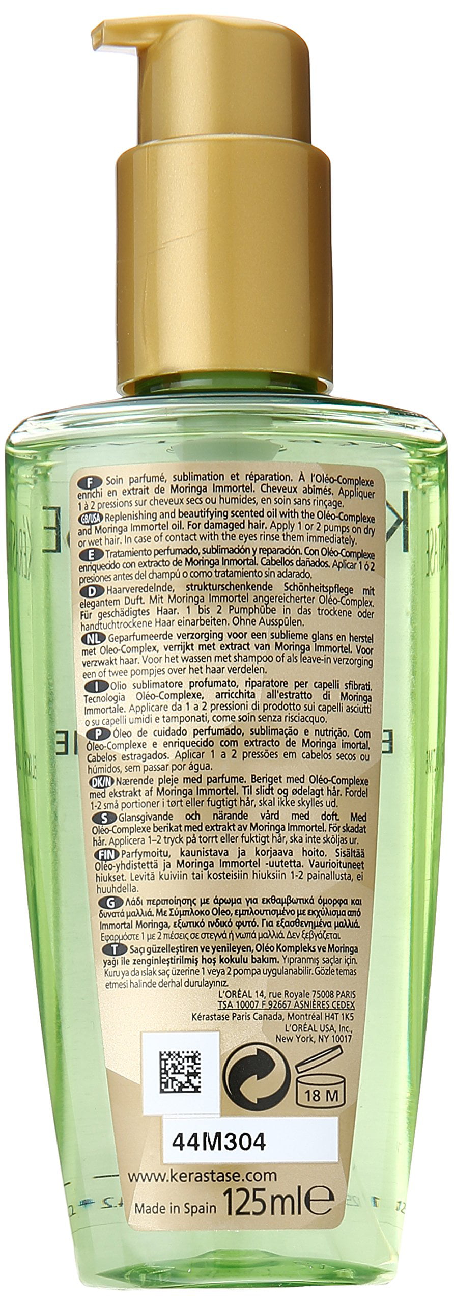 Kerastase Elixir Ultime Oleo Serum Immortel For Hair oz - Walmart.com