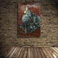 thumbnail image 5 of Empire Art Direct "Train" Primo Mixed Media Hand Painted Iron Wall Sculpture, 5 of 5