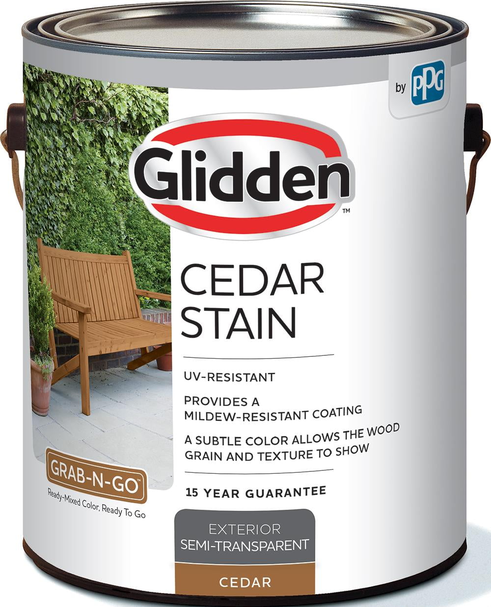 Glidden® Cedar Stain, Semi-Transparent