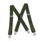 thumbnail image 3 of Tirantes elásticos anchos ajustables para hombre, ideales para bodas y negocios. Verde, 3 of 9