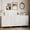 White, variant on Modern Wide 9-Drawer Fabric Dresser TV Stand – Wooden Top, Sturdy Metal Frame, Deep Storage Chest Cabinet, Long Media Console Organizer for Bedroom or Living Room, 27" Deep