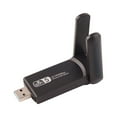 thumbnail image 2 of Tarjeta De Red USB, Adaptador WiFi Inalámbrico De Doble Frecuencia De Alta Ganancia Rotación Libre De 360 ​​​​grados Para La Oficina Para El Hogar, 2 of 7
