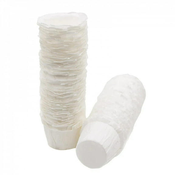100Pcs Coffee Filter Papers Replacement White Coffee Paper Pod Disposable K Cup Filters Coffee Paper Pods for Keurig 1.0 2.0